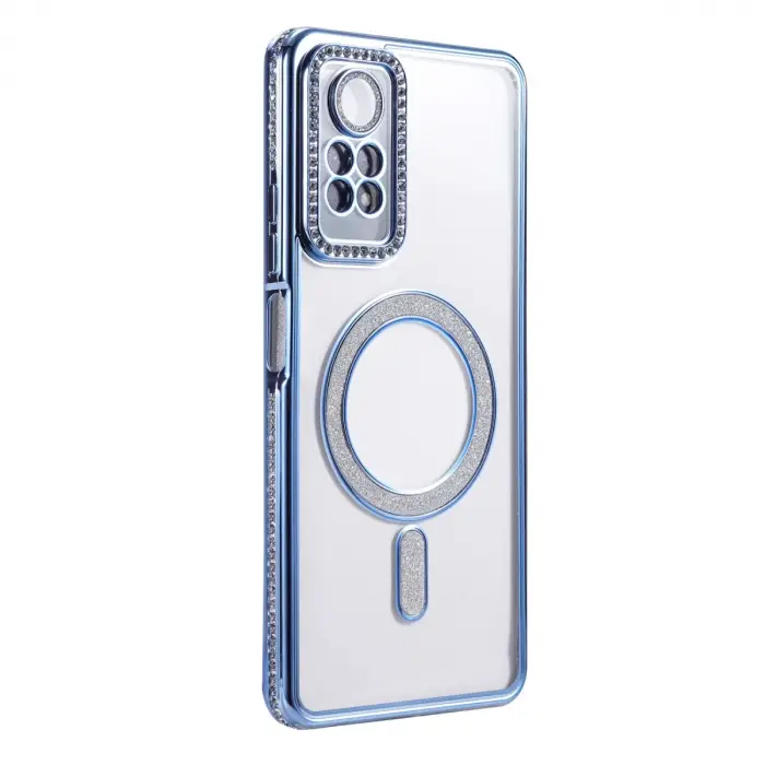 Xiaomi Redmi Note 12 Pro 4g Joke Simli Magneticsafe Kılıf - Mavi