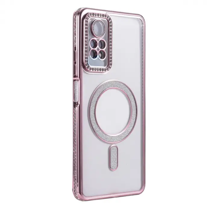 Xiaomi Redmi Note 12 Pro 4g Joke Simli Magneticsafe Kılıf - Pembe