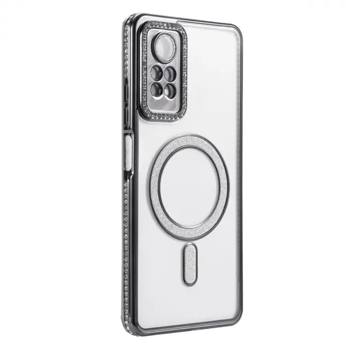 Xiaomi Redmi Note 12 Pro 4g Joke Simli Magneticsafe Kılıf - Siyah
