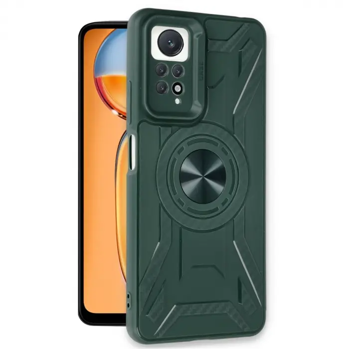 Xiaomi Redmi Note 12 Pro 4g Kılıf Lincoln Silikon - Koyu Yeşil