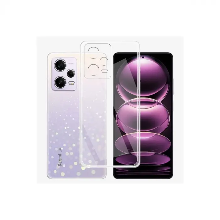 Xiaomi Redmi Note 12 Pro 5g Kılıf Lüx Şeffaf Silikon