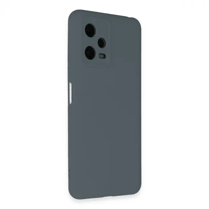 Xiaomi Redmi Note 12 Pro 5g Kılıf Nano İçi Kadife Silikon - Gri