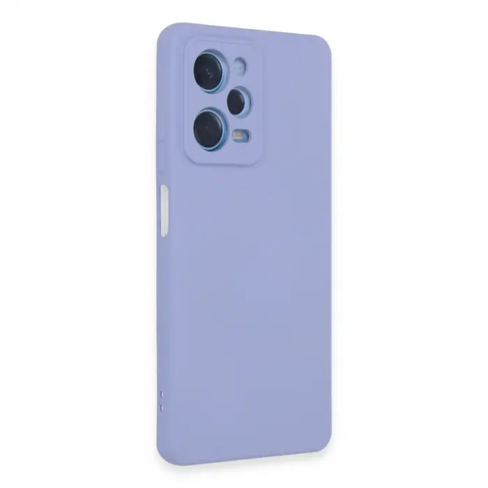 Xiaomi Redmi Note 12 Pro 5g Kılıf Nano İçi Kadife Silikon - Lila