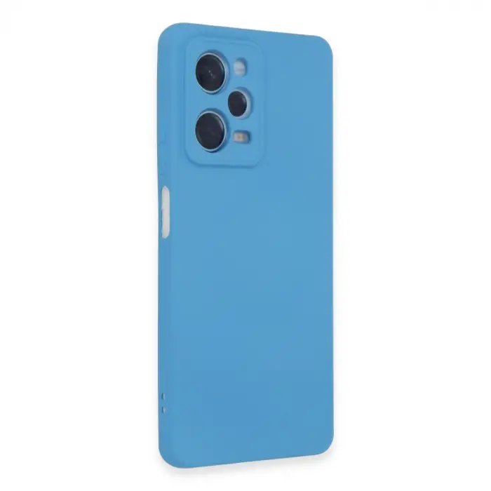 Xiaomi Redmi Note 12 Pro 5g Kılıf Nano İçi Kadife Silikon - Mavi