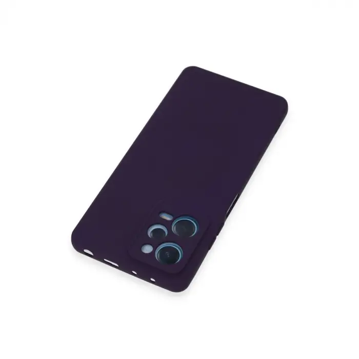 Xiaomi Redmi Note 12 Pro 5g Kılıf Nano İçi Kadife Silikon - Mor