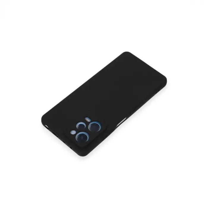 Xiaomi Redmi Note 12 Pro 5g Kılıf Nano İçi Kadife Silikon - Siyah