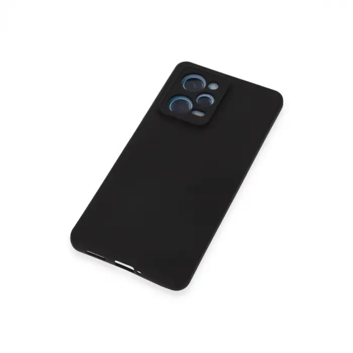 Xiaomi Redmi Note 12 Pro 5g Kılıf Nano İçi Kadife Silikon - Siyah