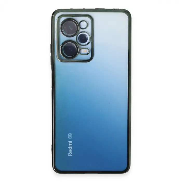 Xiaomi Redmi Note 12 Pro 5g Kılıf Razer Lensli Silikon - Yeşil