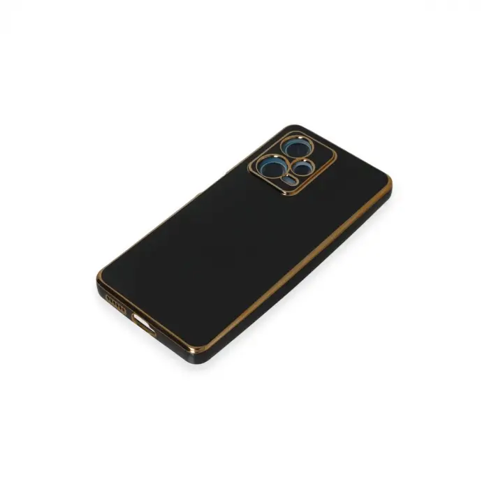 Xiaomi Redmi Note 12 Pro Plus Kılıf Volet Silikon - Siyah