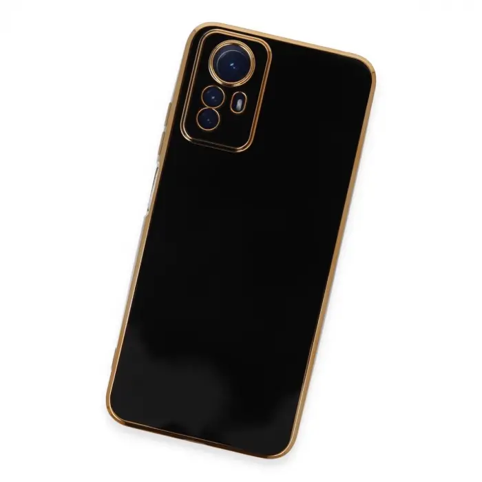 Xiaomi Redmi Note 12s Kılıf Volet Silikon - Siyah