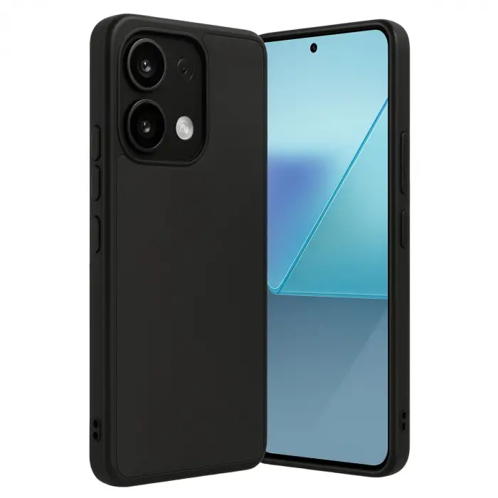 Xiaomi Redmi Note 13 Pro 4g Kılıf Aras Deri Kapak - Siyah