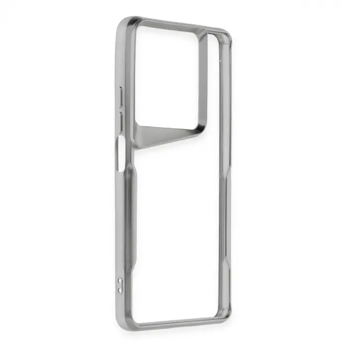 Xiaomi Redmi Note 13 Pro 4g Kılıf Boyi Silikon Kapak - Gümüş