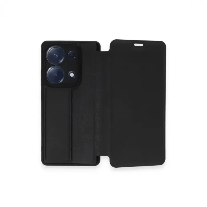 Xiaomi Redmi Note 13 Pro 4g Kılıf Flip Cover - Siyah