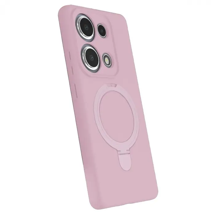 Xiaomi Redmi Note 13 Pro 4g Regal Magsafe Standlı Kapak - Açık Pembe