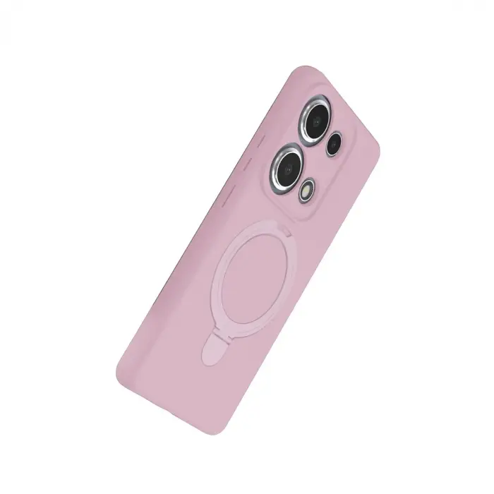 Xiaomi Redmi Note 13 Pro 4g Regal Magsafe Standlı Kapak - Açık Pembe