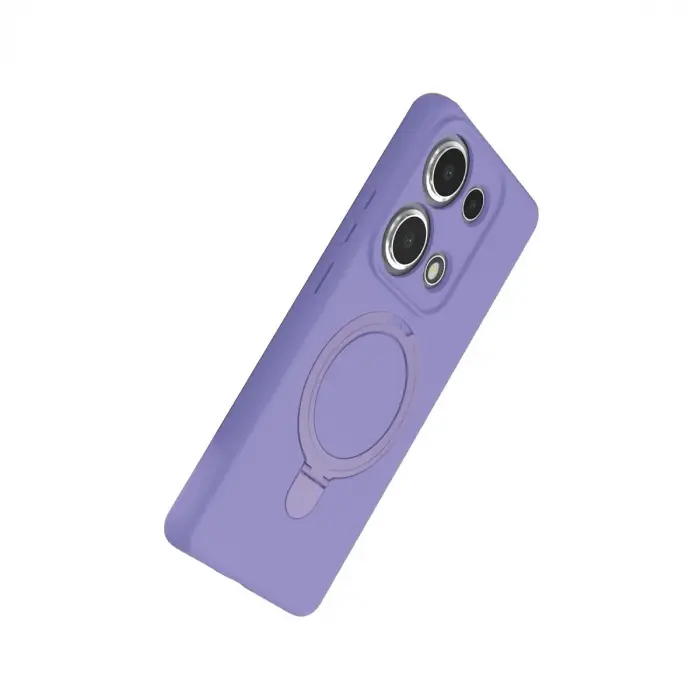 Xiaomi Redmi Note 13 Pro 4g Regal Magsafe Standlı Kapak - Lila