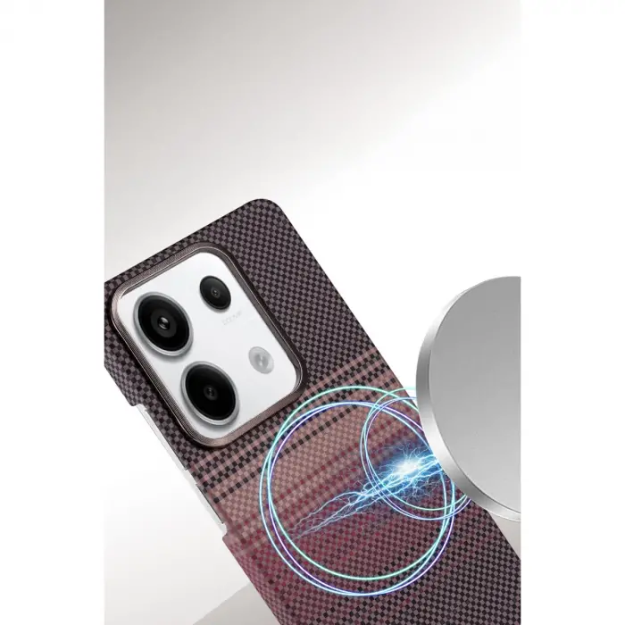 Xiaomi Redmi Note 13 Pro 4g Vega Magsafe Kapak - Çöl Titanyum