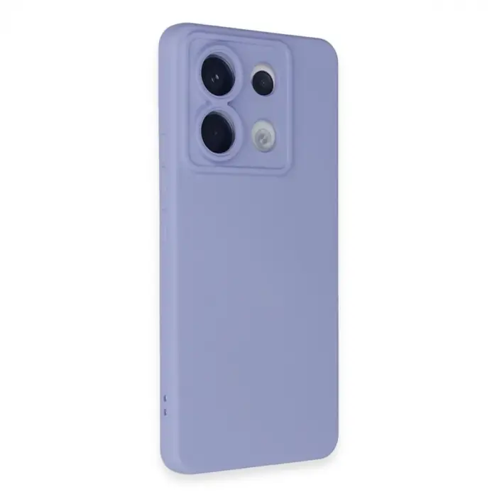 Xiaomi Redmi Note 13 Pro 5g Kılıf Nano İçi Kadife Silikon - Lila