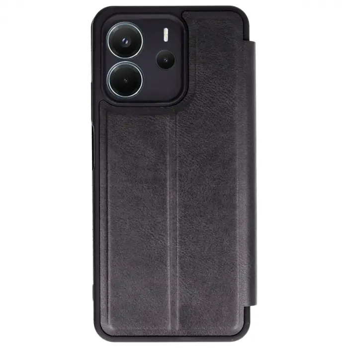 Xiaomi Redmi Note 14 4g Kılıf Flip Cover - Siyah