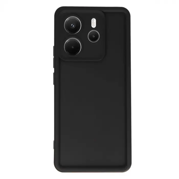 Xiaomi Redmi Note 14 4g Kılıf Viera Silikon - Siyah