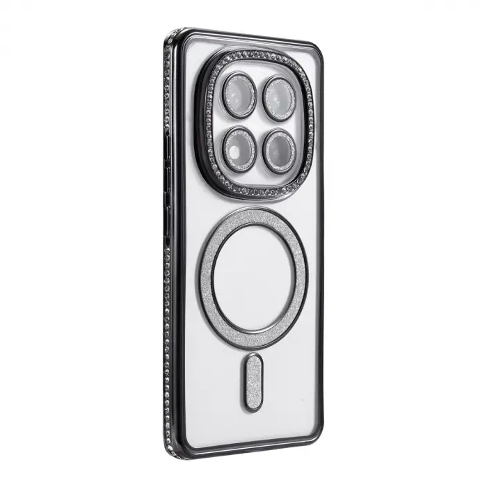 Xiaomi Redmi Note 14 Pro 4g Joke Simli Magneticsafe Kılıf - Siyah