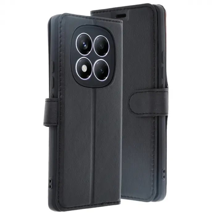 Xiaomi Redmi Note 14 Pro 4g Kılıf Trend S Plus Kapaklı Kılıf - Siyah