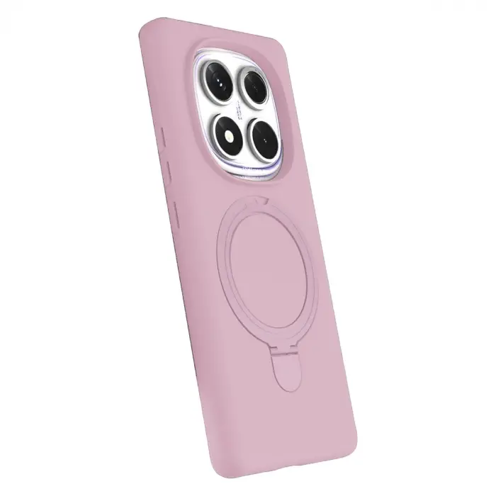 Xiaomi Redmi Note 14 Pro 4g Regal Magsafe Standlı Kapak - Açık Pembe