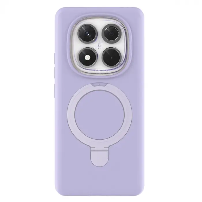 Xiaomi Redmi Note 14 Pro 4g Regal Magsafe Standlı Kapak - Lila