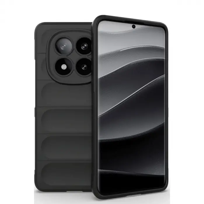 Xiaomi Redmi Note 14 Pro 5g Kılıf Optimum Silikon - Siyah