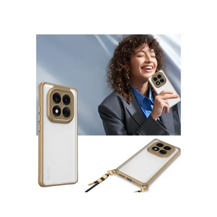 Xiaomi Redmi Note 14 Pro Plus Kılıf Penta Silikon Kılıf - Şeffaf