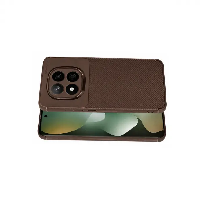 Xiaomi Redmi Note 15 4g Auto Focus Karbon Kapak - Kahverengi