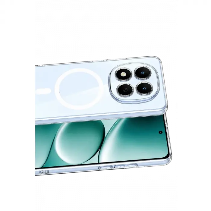 Xiaomi Redmi Note 15 4g Combo Sert Şeffaf Magsafe Kapak - Şeffaf