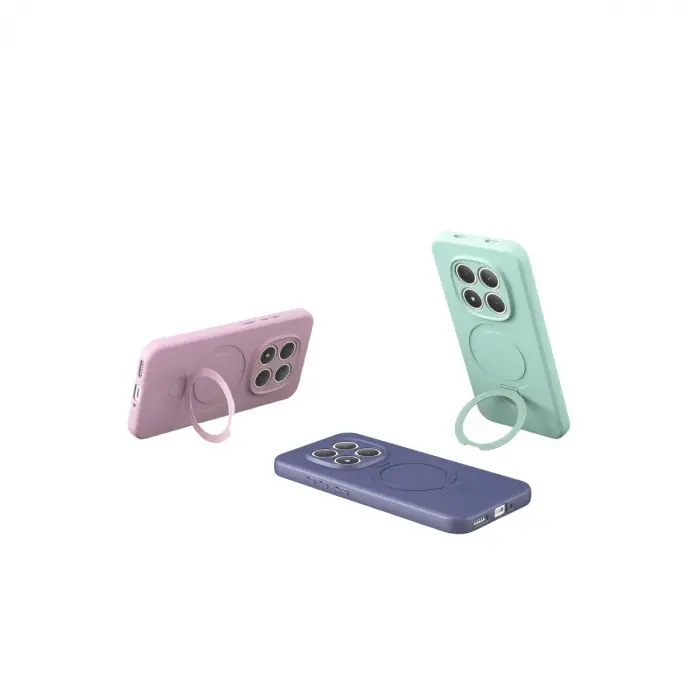 Xiaomi Redmi Note 15 4g Regal Magsafe Standlı Kapak - Lila