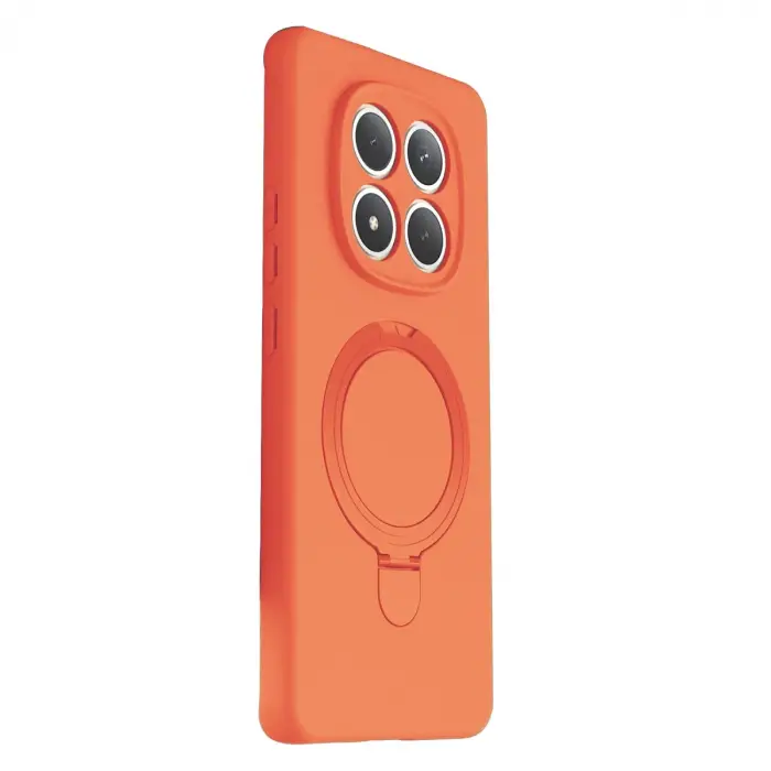 Xiaomi Redmi Note 15 4g Regal Magsafe Standlı Kapak - Turuncu