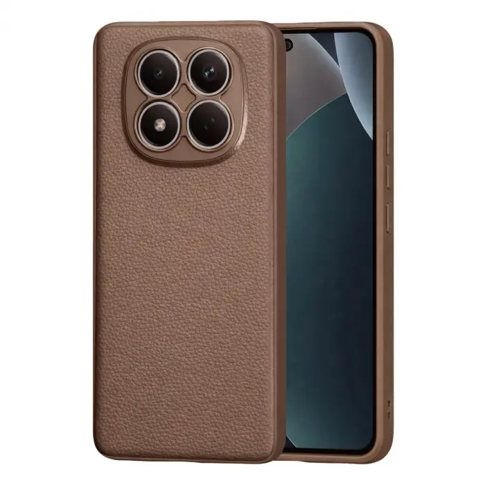 Xiaomi Redmi Note 15 4g Thermax Silikon Kılıf - Kahverengi