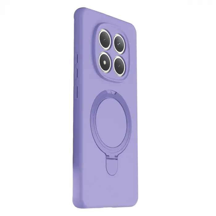 Xiaomi Redmi Note 15 Pro 4g Regal Magsafe Standlı Kapak - Lila