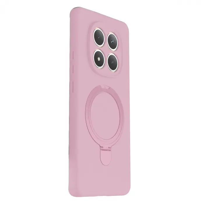 Xiaomi Redmi Note 15 Pro 5g Regal Magsafe Standlı Kapak - Açık Pembe