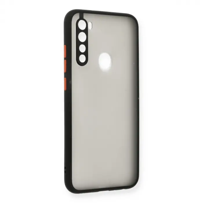 Xiaomi Redmi Note 8 Kılıf Montreal Silikon Kapak - Siyah