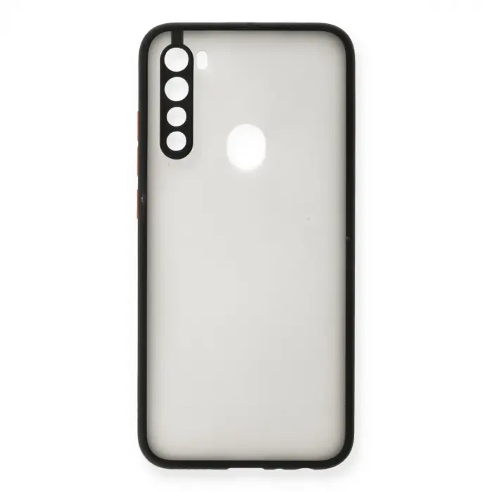 Xiaomi Redmi Note 8 Kılıf Montreal Silikon Kapak - Siyah