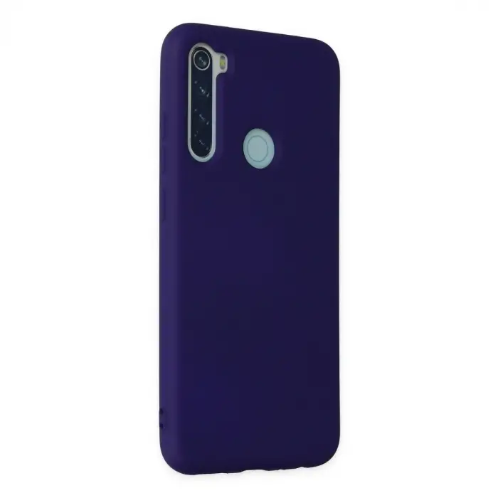 Xiaomi Redmi Note 8 Kılıf Nano İçi Kadife Silikon - Mor