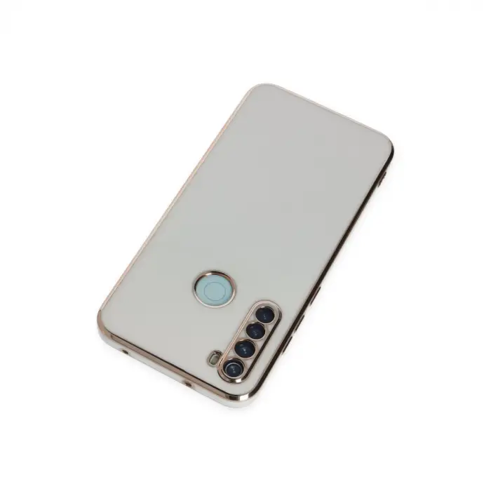 Xiaomi Redmi Note 8 Kılıf Volet Silikon - Beyaz