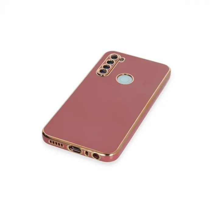 Xiaomi Redmi Note 8 Kılıf Volet Silikon - Kırmızı