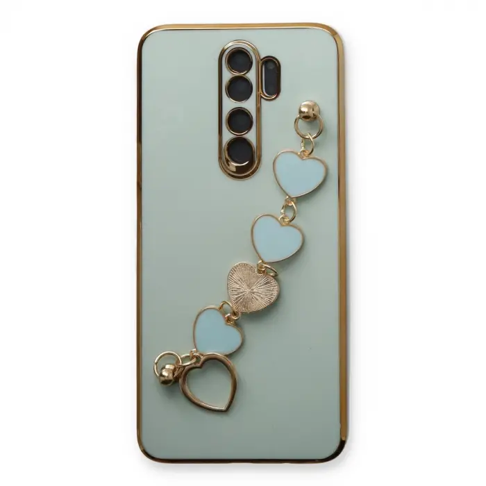 Xiaomi Redmi Note 8 Pro Kılıf Esila Silikon - Su Yeşili