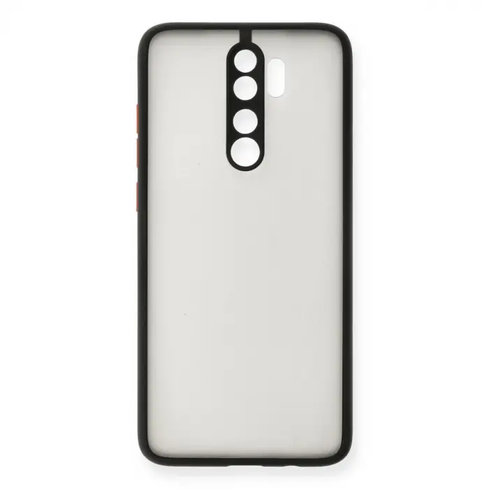 Xiaomi Redmi Note 8 Pro Kılıf Montreal Silikon Kapak - Siyah