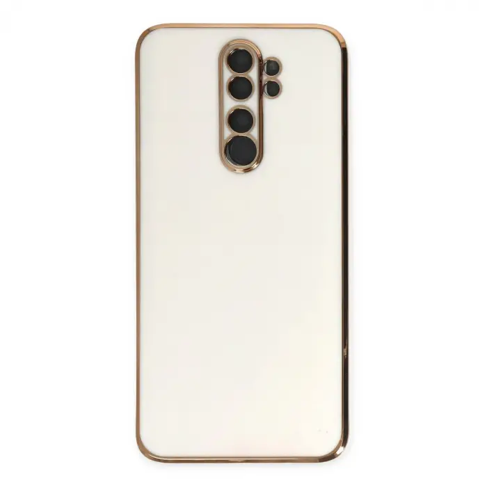 Xiaomi Redmi Note 8 Pro Kılıf Volet Silikon - Beyaz