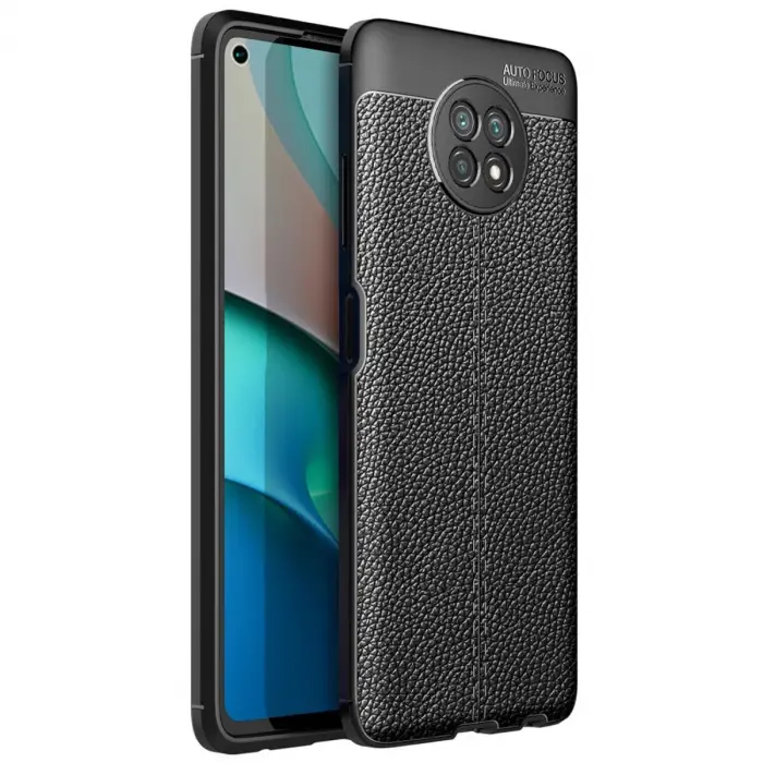 Xiaomi Redmi Note 9 5g Kılıf Auto Focus Kapak - Siyah
