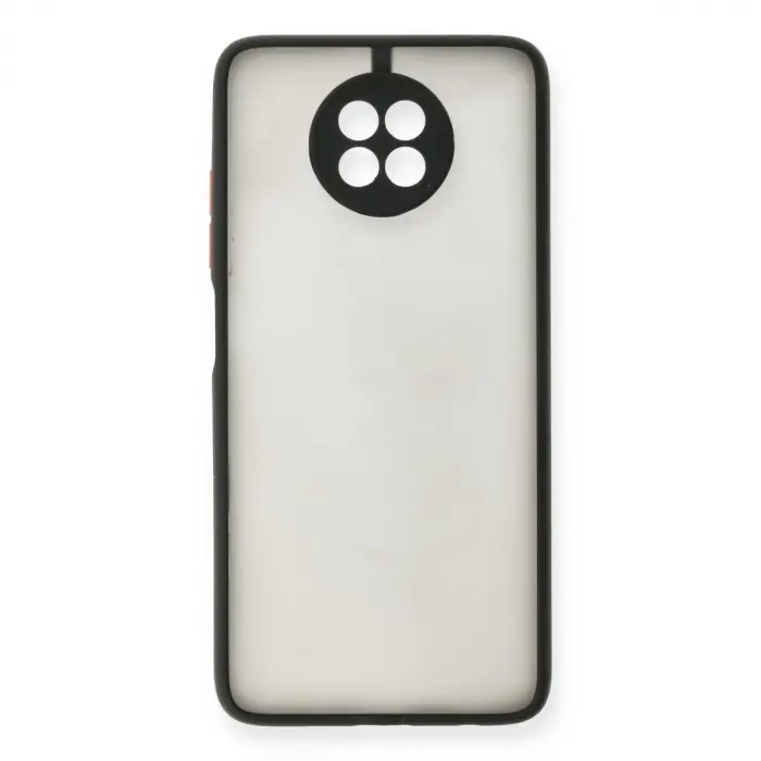 Xiaomi Redmi Note 9 5g Kılıf Montreal Silikon Kapak - Siyah