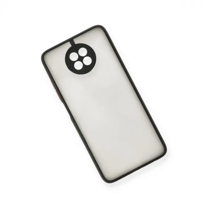 Xiaomi Redmi Note 9 5g Kılıf Montreal Silikon Kapak - Siyah