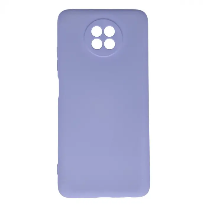 Xiaomi Redmi Note 9 5g Kılıf Nano İçi Kadife Silikon - Lila