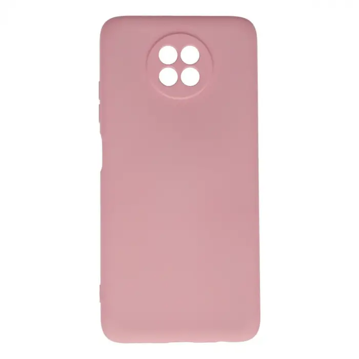 Xiaomi Redmi Note 9 5g Kılıf Nano İçi Kadife Silikon - Pembe